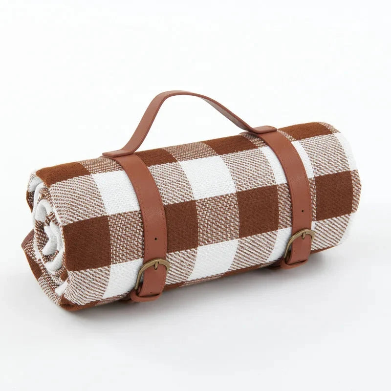 Picnic Blanket | Waterproof PEVA & Foam Padding | Foldable with Carry Strap