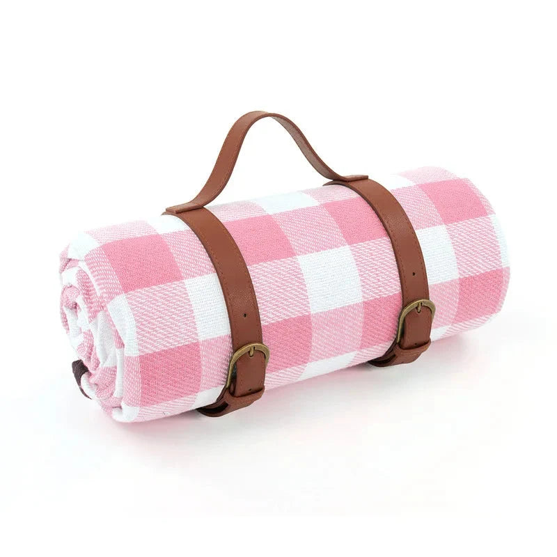 Picnic Blanket | Waterproof PEVA & Foam Padding | Foldable with Carry Strap