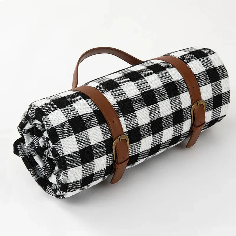 Picnic Blanket | Waterproof PEVA & Foam Padding | Foldable with Carry Strap