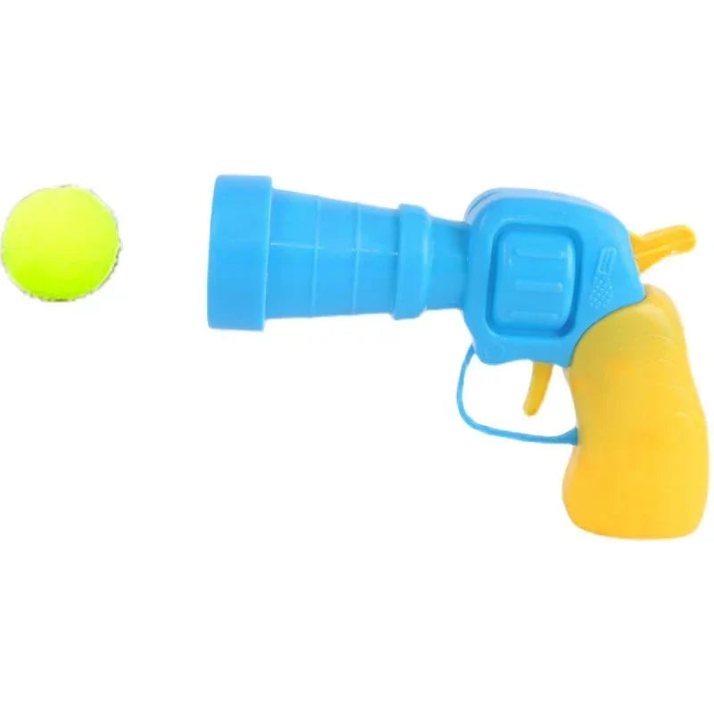 Plush Ball Launcher | Interactive & Manual Trigger | Includes 20 Plush Balls