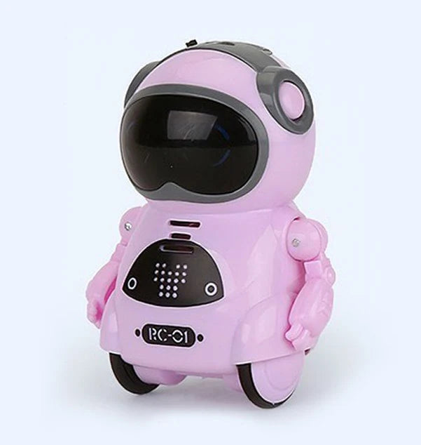 Pocket RC Robot | Interactive Voice Recording & Dancing | 85mm Pocket Size