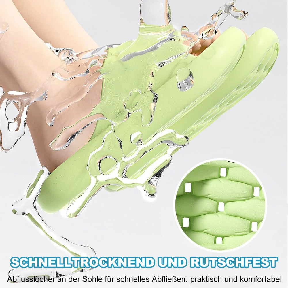 Pool & Shower Slides | Quick-Drying Cushioned EVA Foam