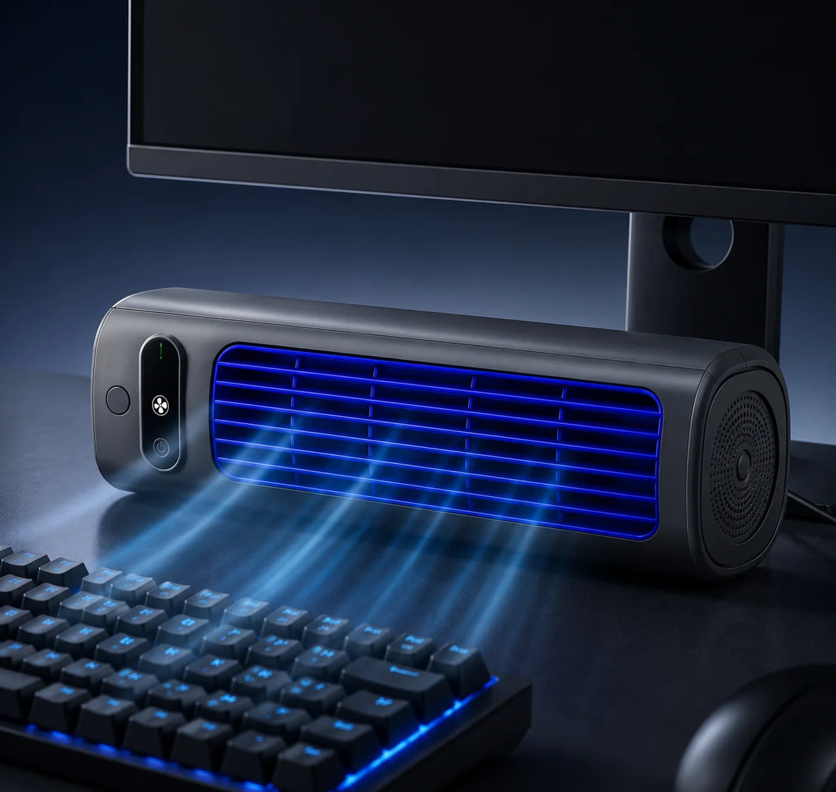 Portable Air Conditioner | Bladeless, Ultra-Quiet & Rechargeable