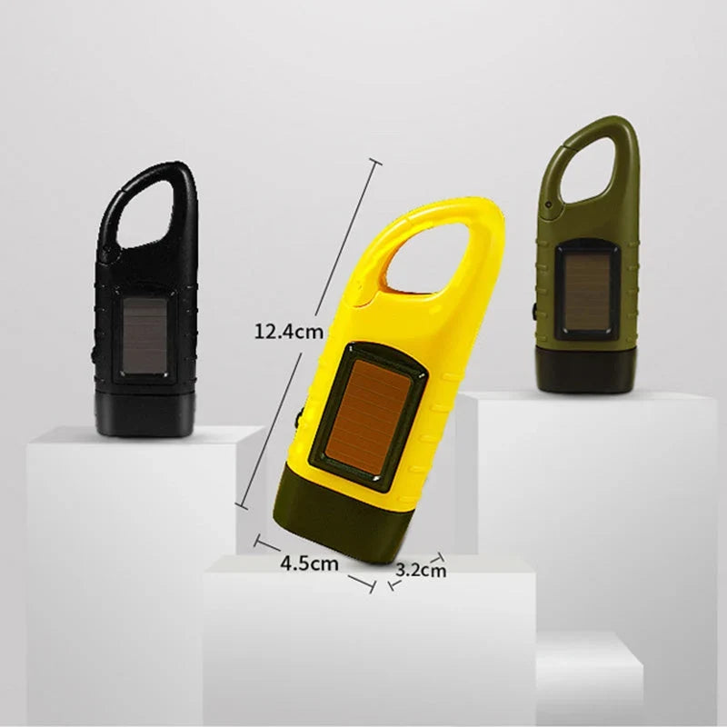 Portable Flashlight | Solar-Powered & Battery-Free