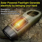 Portable Flashlight | Solar-Powered & Battery-Free