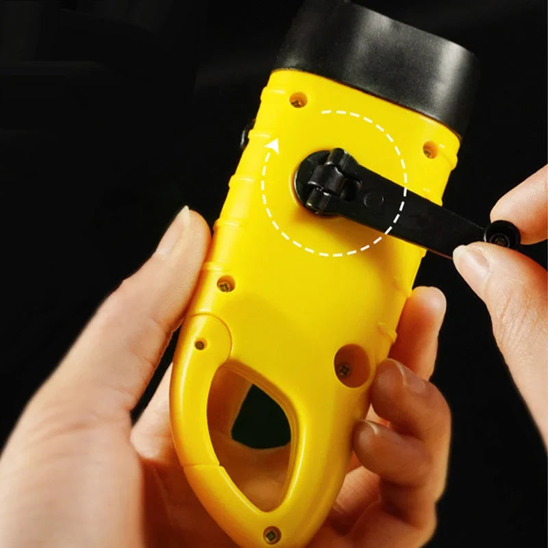 Portable Flashlight | Solar-Powered & Battery-Free