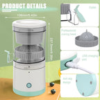 Portable Juicer | USB-Rechargeable & Compact | Easy to Clean