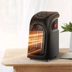 Portable Space Heater | Plug-In & Wall-Mountable | Adjustable Thermostat
