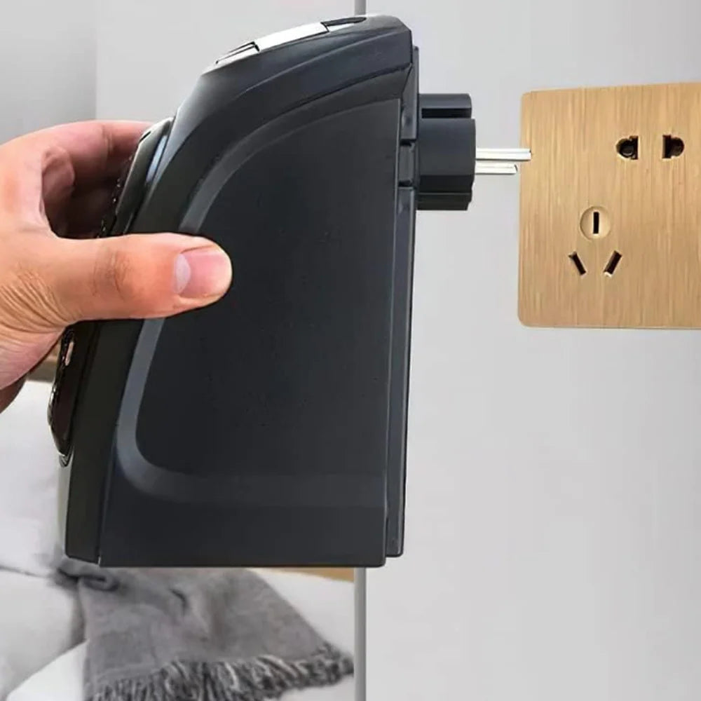 Portable Space Heater | Plug-In & Wall-Mountable | Adjustable Thermostat