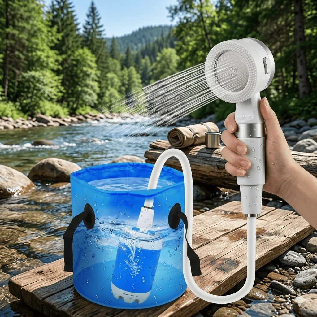 Portable Water Pump | USB-Rechargeable & Submersible | Up To 60 Min Runtime