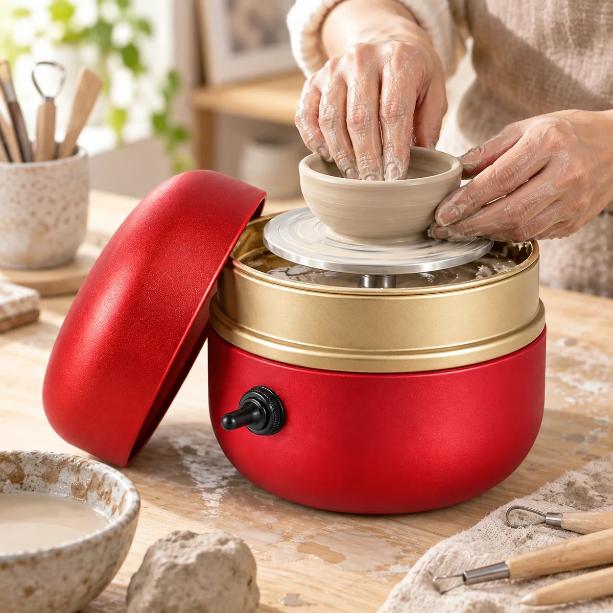 Pottery Wheel | Portable & Easy-To-Use