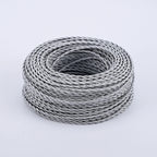 Power Cable | Textile-Covered & Decorative | 2×0.75 mm²