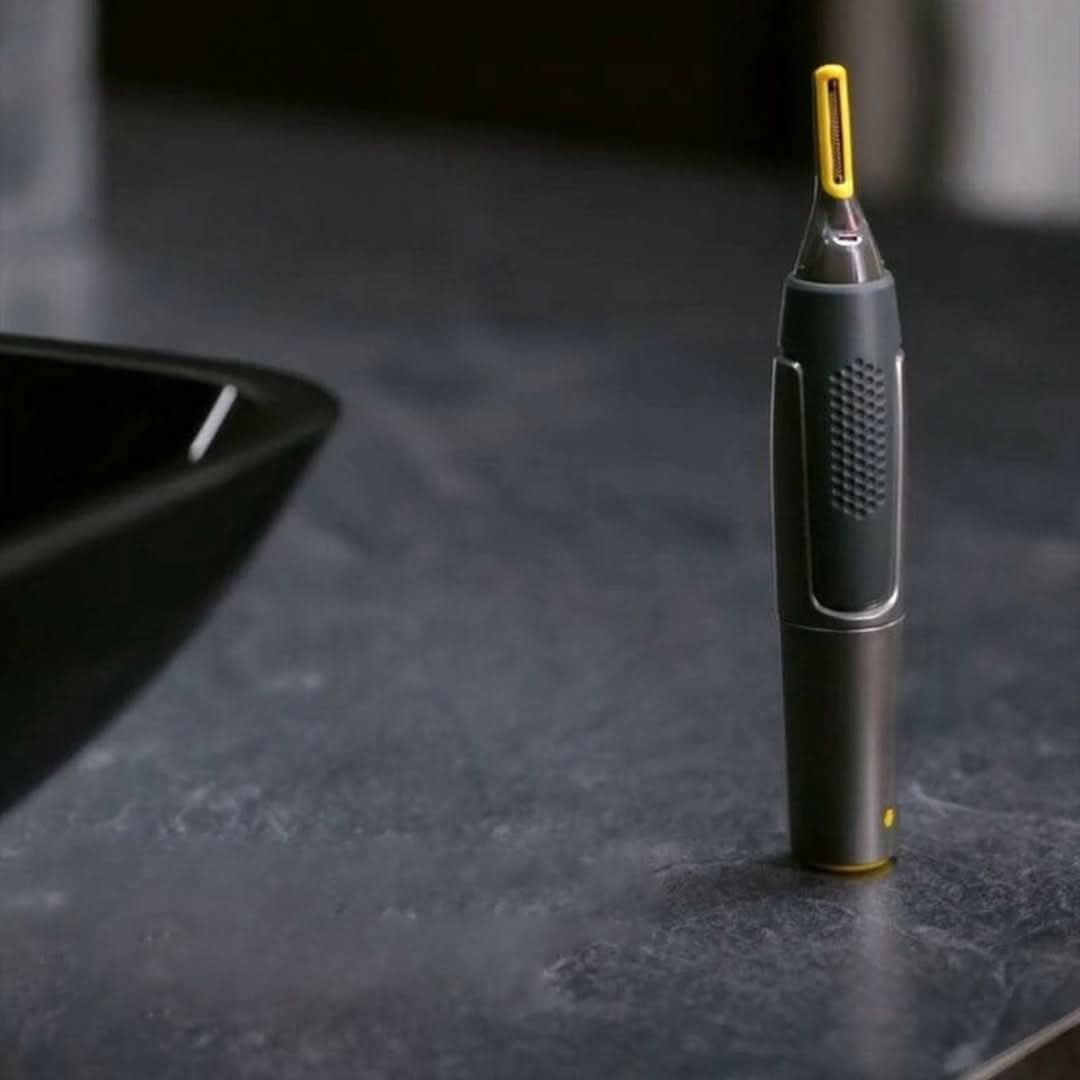 Precision Trimmer | Ultra-Thin Head & Built-In LED Light | Textured Grip