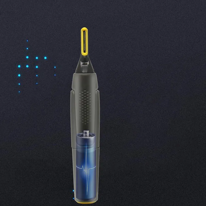 Precision Trimmer | Ultra-Thin Head & Built-In LED Light | Textured Grip