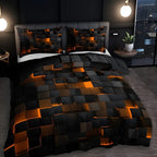 Quilt Cover Set | Modern Geometric & Year-Round Comfort