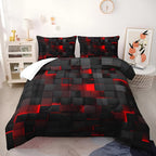 Quilt Cover Set | Modern Geometric & Year-Round Comfort