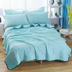 Bed Blanket | Cooling Smooth Woven Fabric | Hemmed Edges