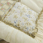 Sofa Cover | Quilted Floral Patchwork | Soft Microfiber Blend