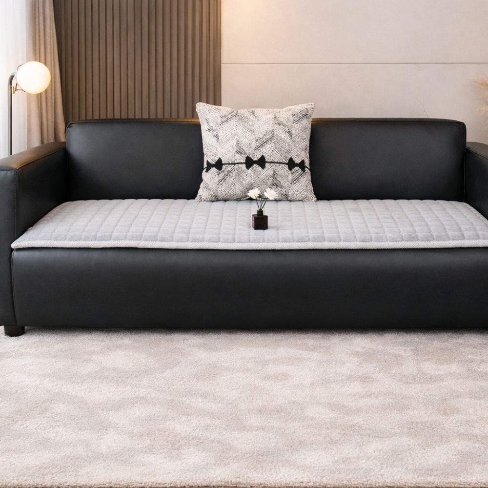 Couch Cover | Plush Quilted Microfiber Blend | Machine Washable