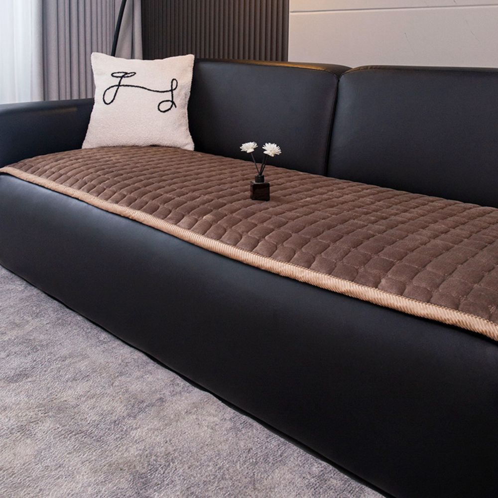 Couch Cover | Plush Quilted Microfiber Blend | Machine Washable