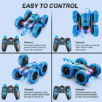 RC Stunt Car | 360° Flips & LED Lights | All-Terrain