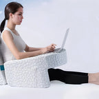 Reading Pillow | Ergonomic Memory Foam With Side Pockets & Washable Cover