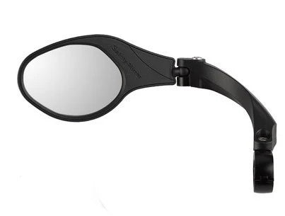 Rearview Bike Mirror | Adjustable Angle & Wide View | Fits Most Handlebars