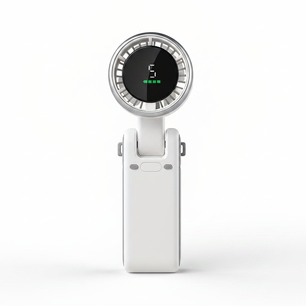 Hand Fan | Rechargeable & Multi-Speed | Detachable Stand