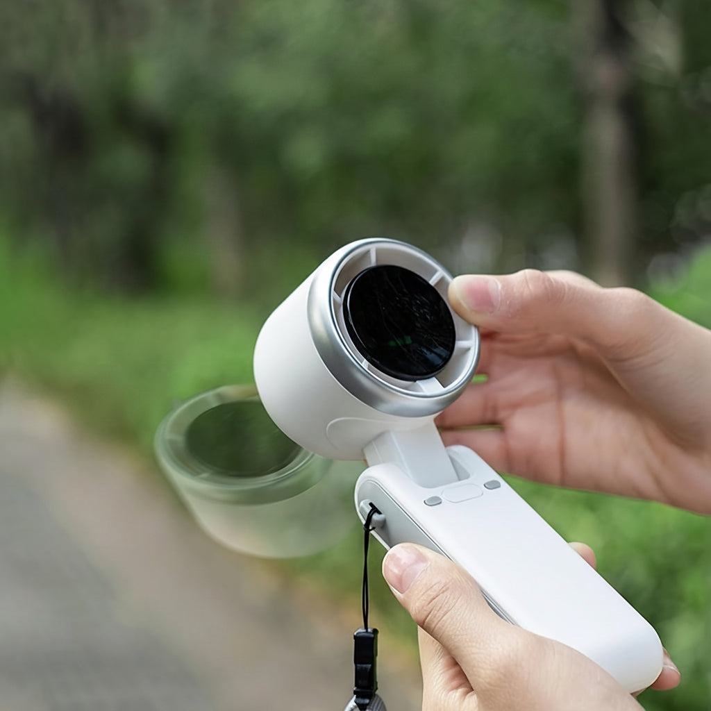Hand Fan | Rechargeable & Multi-Speed | Detachable Stand