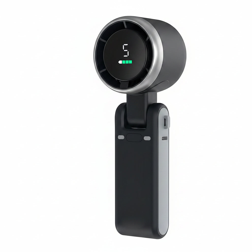 Hand Fan | Rechargeable & Multi-Speed | Detachable Stand