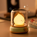 Mini Table Lamp | Soft Silicone Shade & Touch Button | Rechargeable