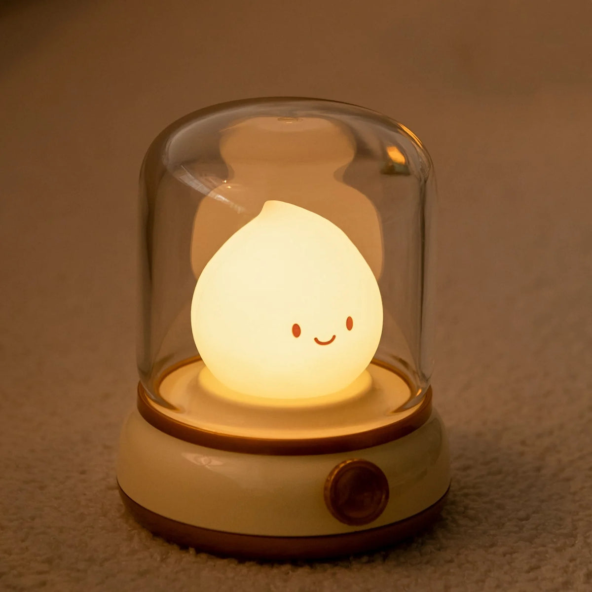 Mini Table Lamp | Soft Silicone Shade & Touch Button | Rechargeable