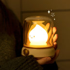 Mini Table Lamp | Soft Silicone Shade & Touch Button | Rechargeable