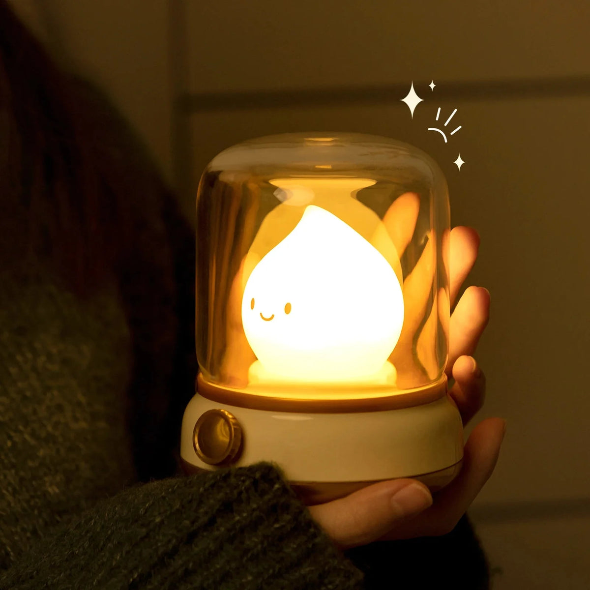 Mini Table Lamp | Soft Silicone Shade & Touch Button | Rechargeable