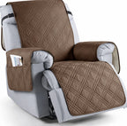 Recliner Chair Cover | Waterproof Microfiber & Silicone Grip