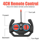 Remote Control Car | High-Speed 2.4G Remote & LED Lights