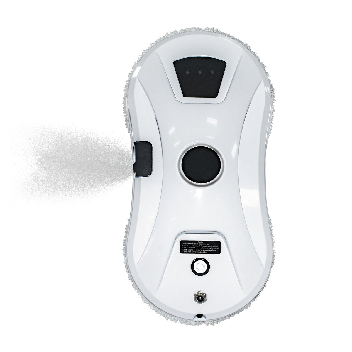 Robotic Window Cleaner | Remote Control & Cleaning Pads | Oval Design