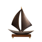 Sailboat Sculpture | Nautical-Themed Tabletop Accent