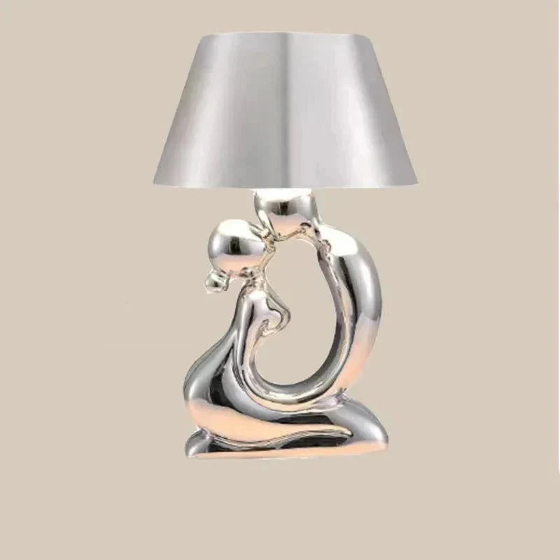 Sculpture Table Lamp | Cordless & Rechargeable Sculptural Base