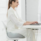 Seat Cushion | Orthopedic Contoured Memory Foam & Breathable Mesh