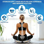 Seat Cushion | Orthopedic Contoured Memory Foam & Breathable Mesh