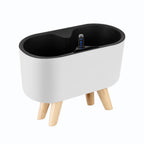 Plant Pot | Self-Watering & Built-In Reservoir | Cylindrical