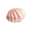 Jewelry Box | Shell-Shaped Glazed Ceramic | Lidded Compartment