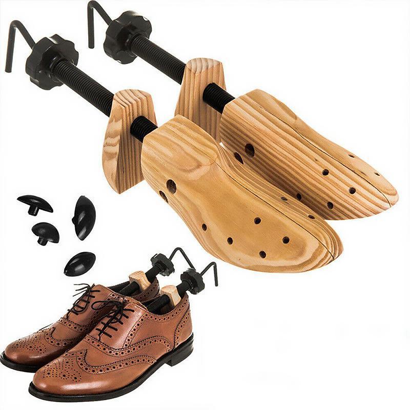 Shoe Trees | Adjustable Solid Wood & Moisture-Absorbing