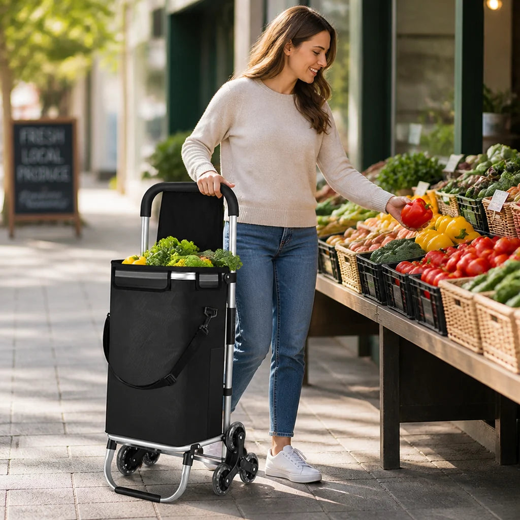 Shopping Trolley | Insulated & Foldable | 40 kg Capacity