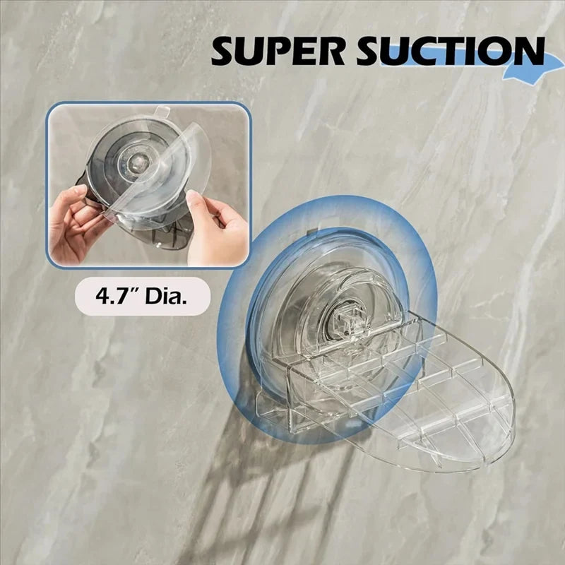 Shower Foot Rest | Suction Cup Lever Lock