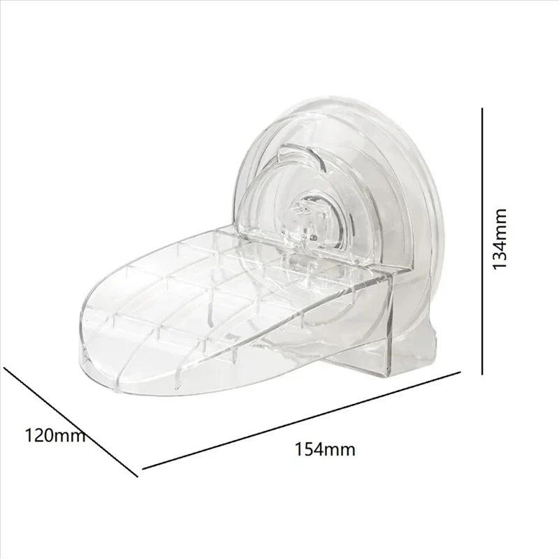 Shower Foot Rest | Suction Cup Lever Lock