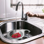 Sink Strainer Basket | Brushed Stainless Steel & Corner-Hanging
