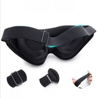 Sleep Mask | 3D Memory Foam & Light-Blocking | Adjustable Fit