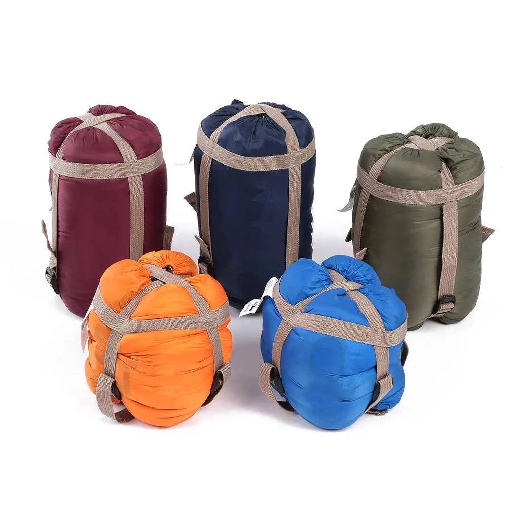 Sleeping Bag | Waterproof & Blanket-Convertible | Compression Sack Included